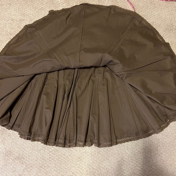 Esprit mocha skirt - Picture 3 of 4